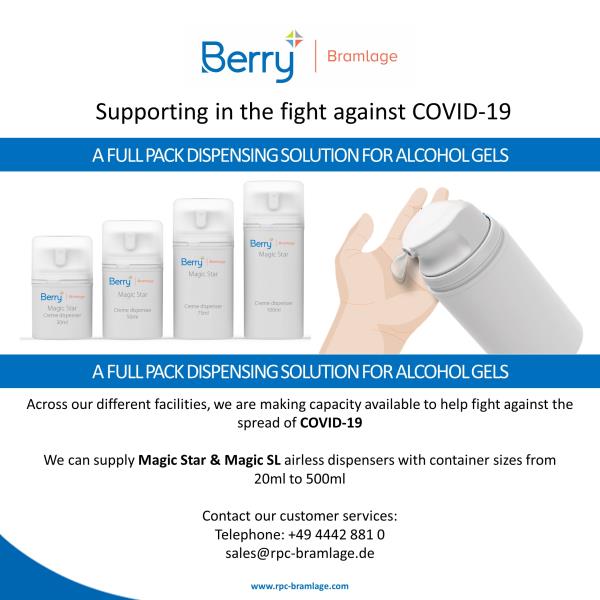 Supporting in the fight against COVID-19
